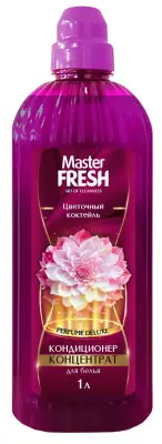 Master FRESH кондиционер концентрат цветочный коктейль 1 л 