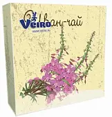 Veiro салфетки 3 слойные с рисунком иван чай 33*33 20 листов