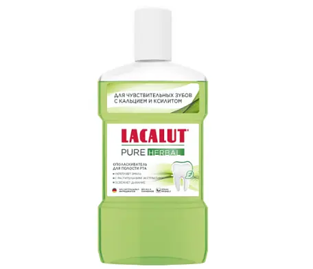 Lacalut ополаскиватель д/полости рта pure 475 мл