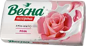 Весна ассорти крем мыло туалетное твердое роза 300 г