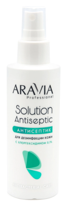ARAVIA Professional лосьон антисептик с хлоргексидином 0,1% 150 мл 