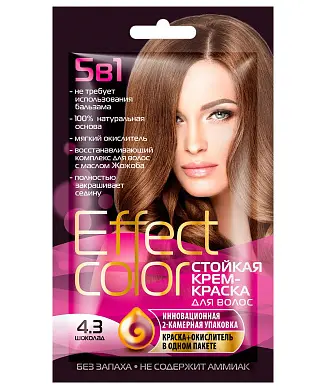 Effect С краска для волос тон 4.3 шоколад