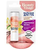 Beauty Visage бальзам для губ с оттенком бежевый перламутр 3.6 г
