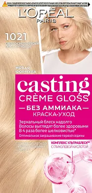 L' Paris Casting краска уход для волос 10.21 светло светло русый перламутр