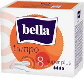 Тампоны без аппликатора BELLA premium марки Plus 8 шт
