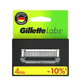Gillette кассеты labs 4 шт
