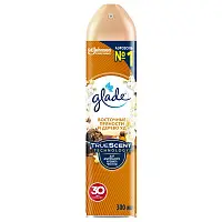 Glade освежитель воздуха аэрозоль восточные пяности и дерево уд 300 мл