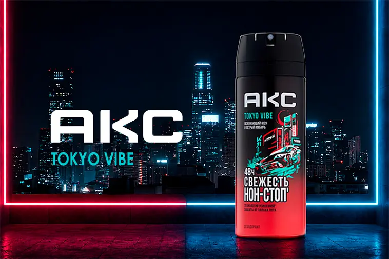 Новинка – мужской дезодорант-спрей АКС Tokyo Vibe