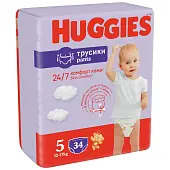 Huggies подгузники трусики 13-17 кг 5 размер 34 шт