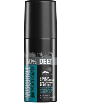 Mosquitall аэрозоль профессиональная защита 100 мл 
