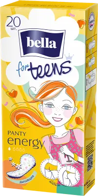 BELLA for Energy deo прокладки ежедневные экстратонкие 20шт 