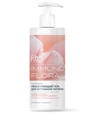 Fito Evolution увлажняющий гель для интимной гигиены Immunoflora 250 мл 