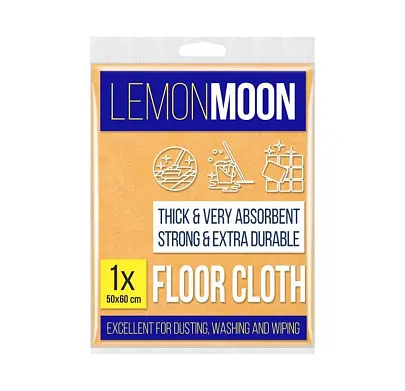 Lemon Moon тряпка вискозная для пола 600 х 500 160 г/м² 1 шт