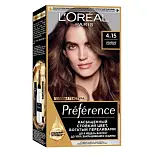 L' Preference краска для волос 4.15 каракас глубокий каштан