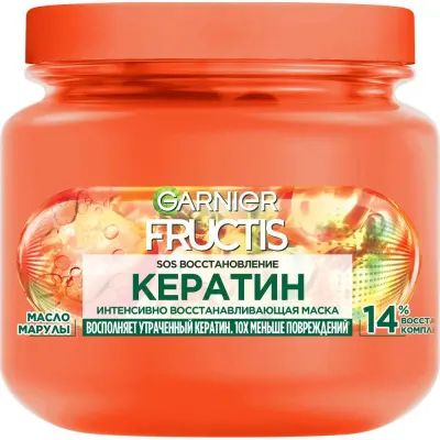 Fructis маска воостановление реанимирующая для секущихся и поврежденных волос 320 мл 
