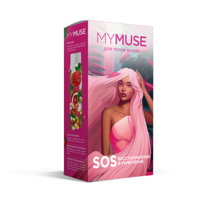 My Muse пн шампунь sos восстановление 250 мл бальзам sos восстановление 250 мл 