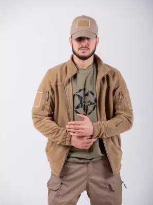 Black Rams мужская флисовая куртка 106 беж размер XL 