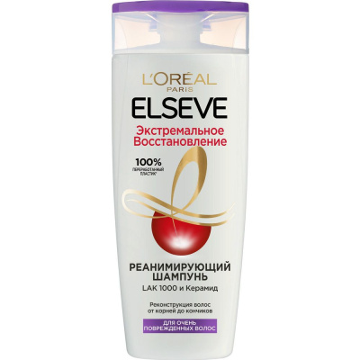 Elseve шампунь экстремальное восстановление реанимирующий 250 мл 