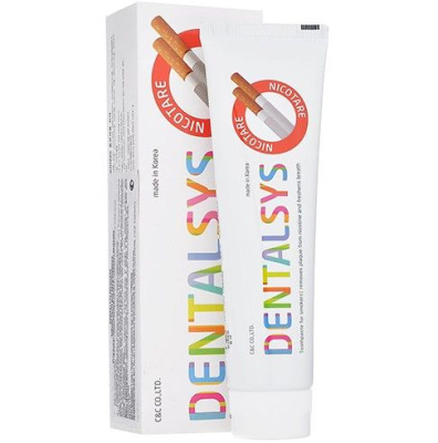Dentalsys зубная паста никотар для курильщиков 130 г 