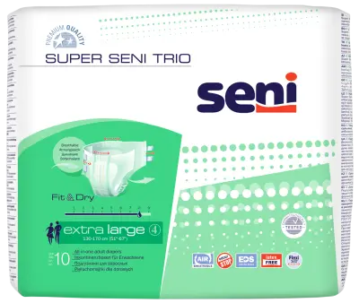Подгузники BELLA SUPER SENI TRIO по 10 шт 