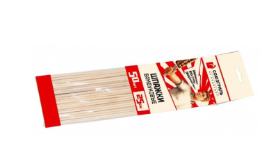 Союзгриль шпажки бамбуковые 25см 50шт 