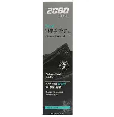 2080 Clinic зубная паста уголь и мята 120 г