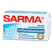 Sarma хозяйственное мыло отбеливающее 140г