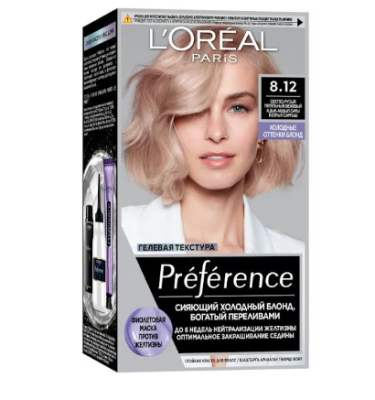 L'oreal Preference cool blonds 8.12 alaska 950 