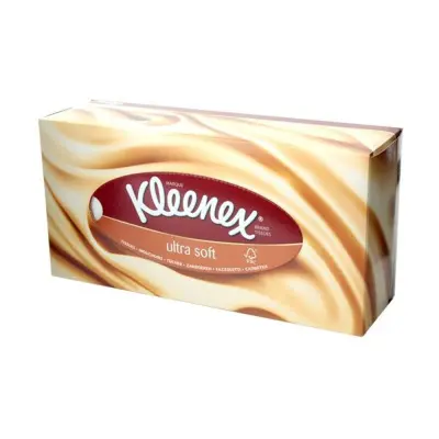 Kleenex салфетки в коробке ultra soft 56 шт 
