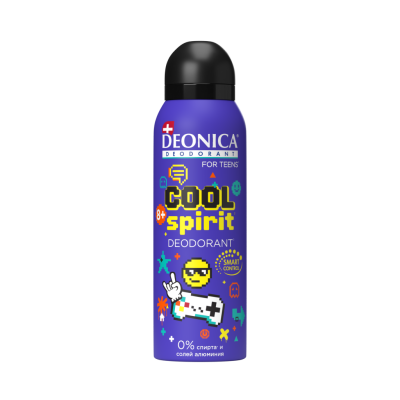 Deonica for teens антиперспирант cool spirit 125 мл 