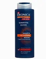 Deonica for men шампунь защита от потери волос 380 мл