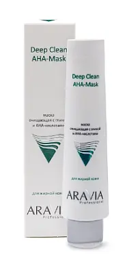 Aravia Professional маска очищающая с глиной и кислотами для лица clean 100 мл