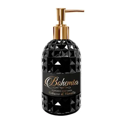 Bohemia парфюмированный гель для душа табак и ваниль 500 мл дозатор 