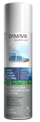 DАМАVІК очиститель пена для всех типов кожи и текстиля 150мл 