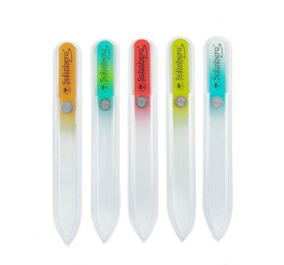 Solinberg пилка стеклянная цветная solinberg 120 с голограммой 