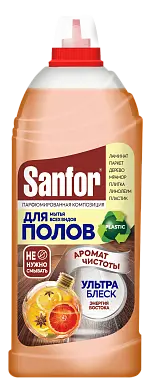 Sanfor ультра блеск для мытья полов энергия востока 500 мл
