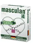 Masculan презервативы Ultra Black № 3 /4 Ultra №3 ультрапрочные