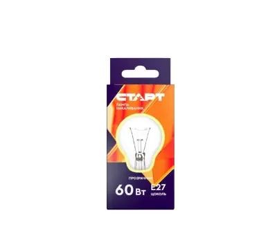 Лампа старт б 60 Вт Е27 