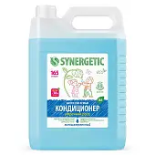 Synergetic кондиционер ополаскиватель для белья утренняя роса 5 л 165 стирок