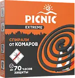 Picnic средство инсектицидное антикомариная спираль 10 шт
