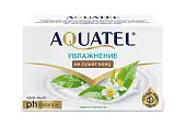 AQUATEL крем мыло твердое зеленый чай матча 90 г в пачке