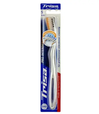 Trisa pro Interdental зубная щетка  s soft  мягкая 
