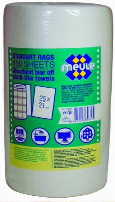 Meule тряпки универсальные в рулонах 150 шт 25Х21 