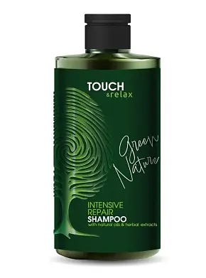 TOUCH&Relax шампунь для волос интенсивное восстановление green 320 мл