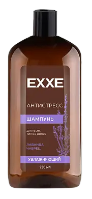 EXXE Шампунь 'Антистресс' Увлажняющий для всех типов волос, 750 мл