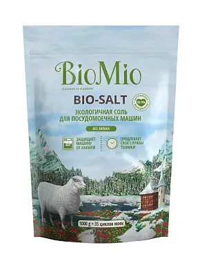 BioMio соль для посудомоечной машины Bio 1000г
