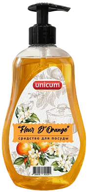 Unicum средство для мытья посуды fleur d orange 550 мл