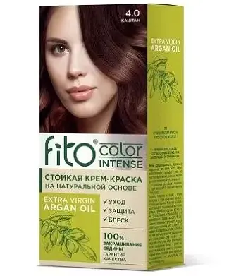 Fito color краска для волос тон 4.0 каштан