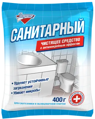 Золушка санитарный чистящее средство с антимикр эффектом 400 г 