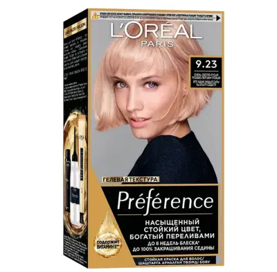 L' Preference краска для волос 9.23 розовое золото 